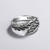 Wing Design Silver Ring | Adjustable Women's Jewellery-State of Style