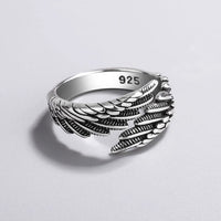 Wing Design Silver Ring | Adjustable Women's Jewellery-State of Style
