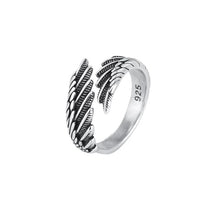 Wing Design Silver Ring | Adjustable Women's Jewellery-State of Style