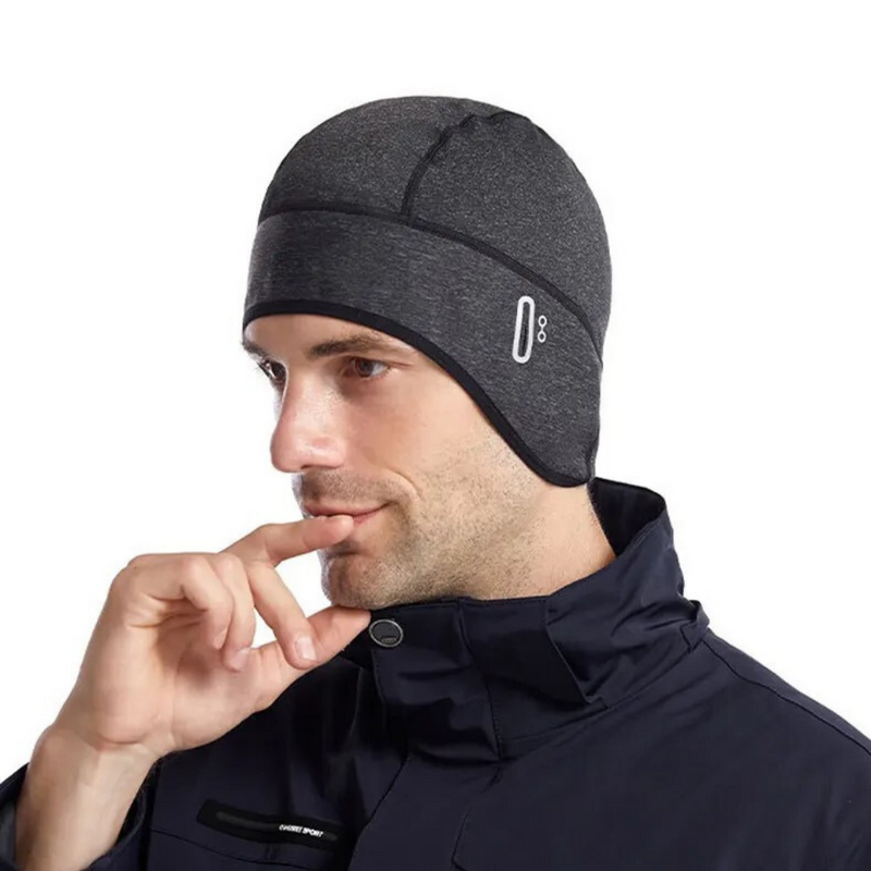 Winter Bike Hat - FrostGuard™-Grey-State of Style
