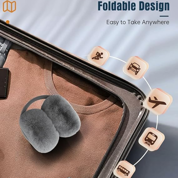 Winter Bluetooth Ear Warmers - CozyGrooves-Black-State of Style