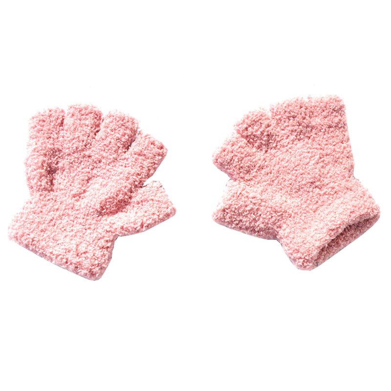 Winter Children's Mittens with Thick Plush Fleece-B Style 2-State of Style