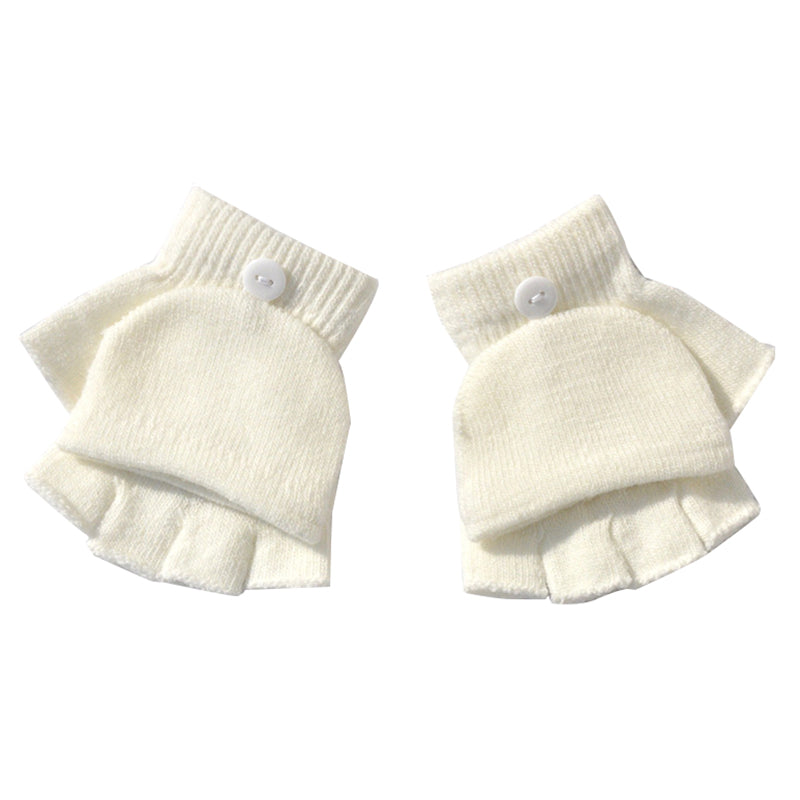 Winter Children's Mittens with Thick Plush Fleece-D Style 4-State of Style