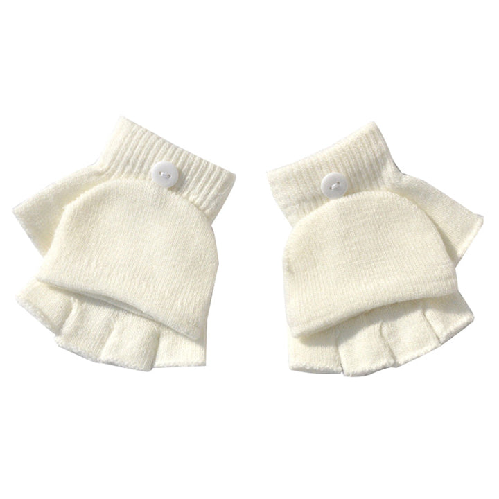 Winter Children's Mittens with Thick Plush Fleece-D Style 4-State of Style