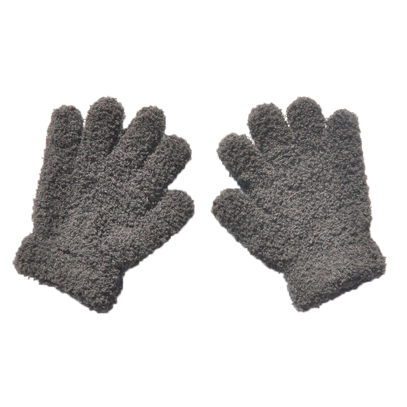 Winter Children's Mittens with Thick Plush Fleece-F Style 6-State of Style