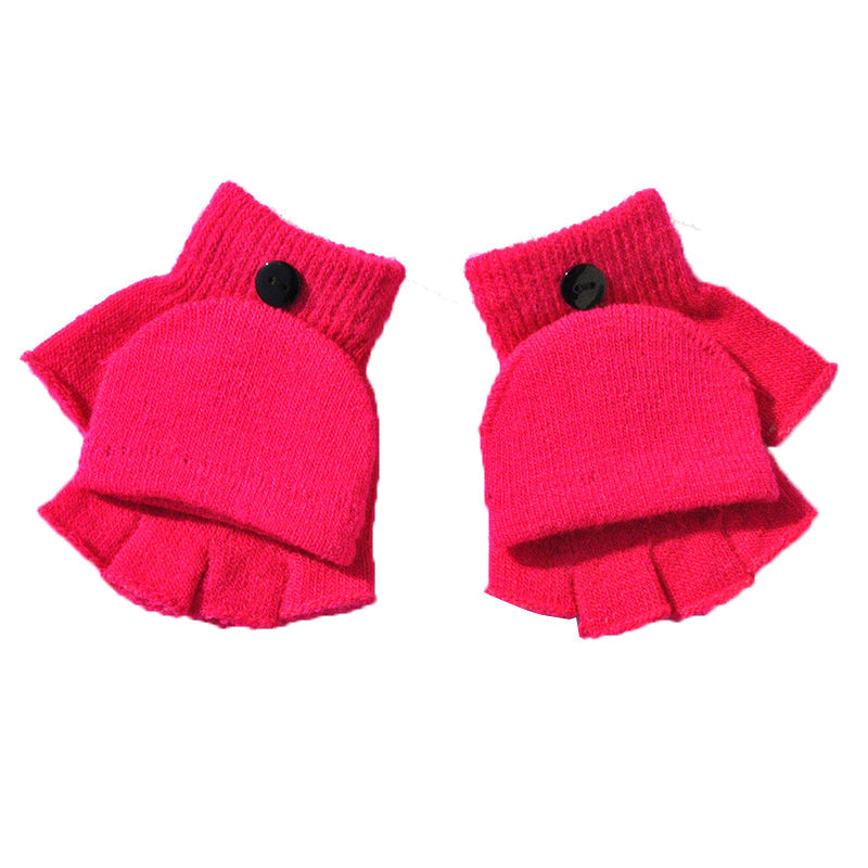 Winter Children's Mittens with Thick Plush Fleece-K-Style 10-State of Style