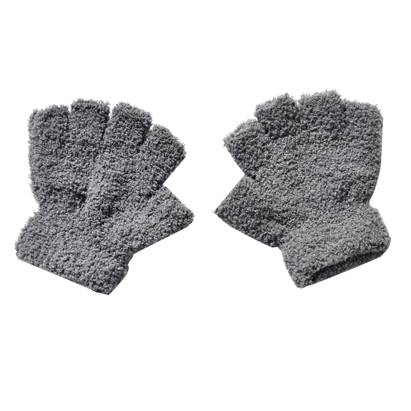 Winter Children's Mittens with Thick Plush Fleece-Q-Style 15-State of Style