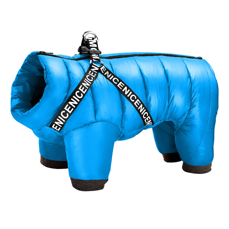 Winter coat for Dogs - ArcticPaws-Blue-S-State of Style