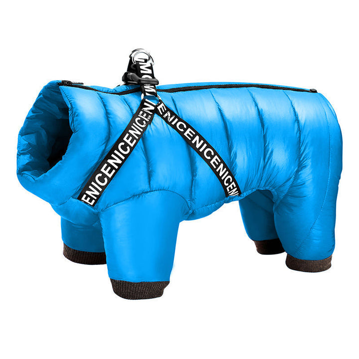 Winter coat for Dogs - ArcticPaws-Blue-S-State of Style