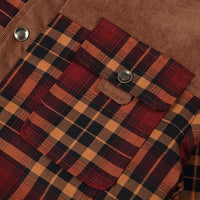 Winter Cotton Shirt Josiah – Business Casual & Warm Outerwear-Grey Green-S-State of Style