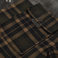 Winter Cotton Shirt Josiah – Business Casual & Warm Outerwear-Grey Green-S-State of Style