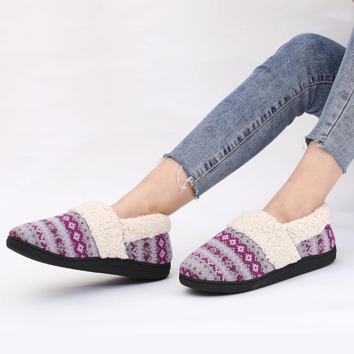 Winter Knitted Slippers - CozyCloud-Black-4 - 5-State of Style