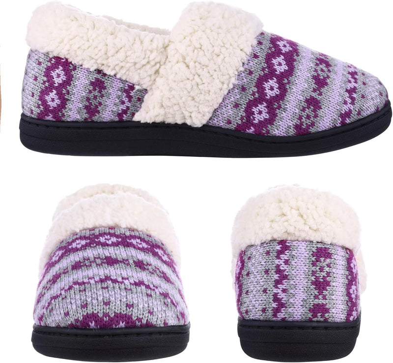 Winter Knitted Slippers - CozyCloud-Black-4 - 5-State of Style
