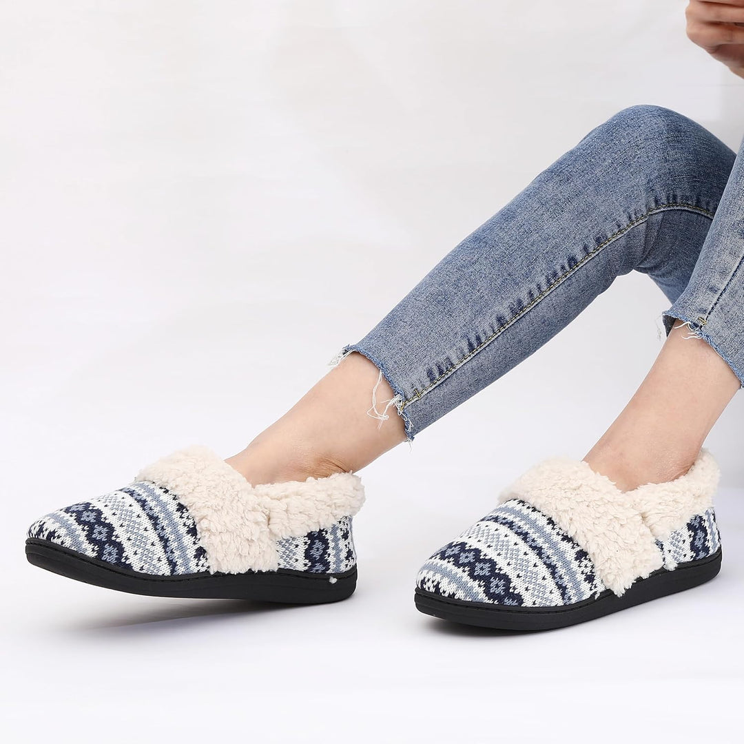 Winter Knitted Slippers - CozyCloud-Black-4 - 5-State of Style
