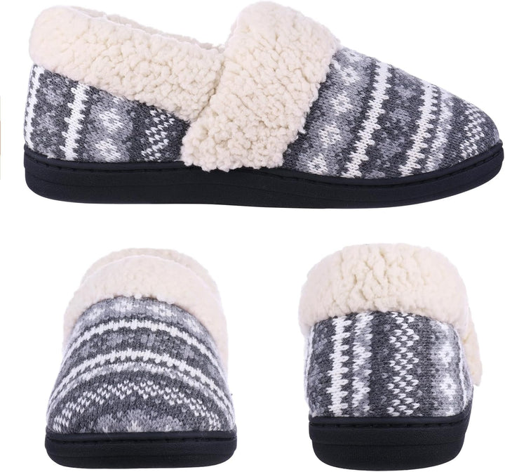 Winter Knitted Slippers - CozyCloud-Black-4 - 5-State of Style