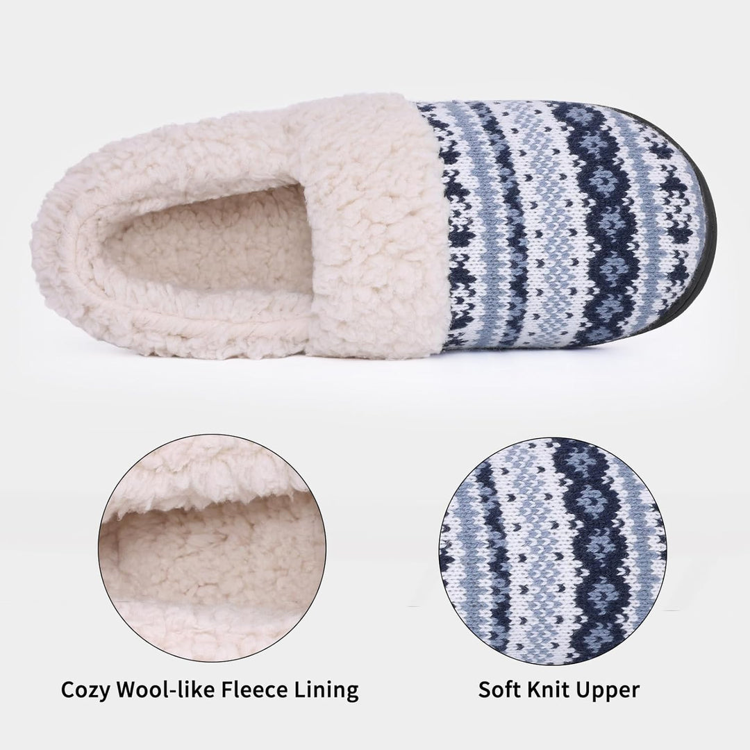 Winter Knitted Slippers - CozyCloud-Black-4 - 5-State of Style