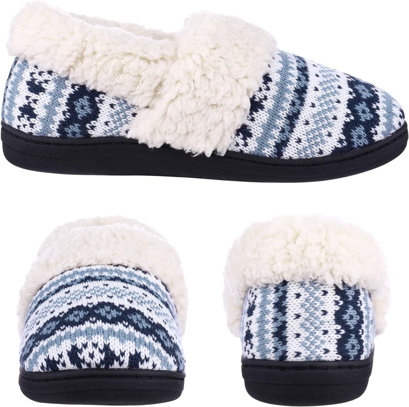 Winter Knitted Slippers - CozyCloud-Black-4 - 5-State of Style