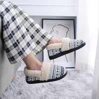 Winter Knitted Slippers - CozyCloud-Black-4 - 5-State of Style