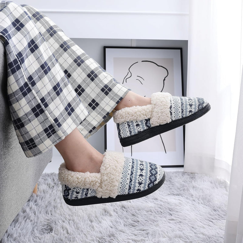 Winter Knitted Slippers - CozyCloud-Black-4 - 5-State of Style