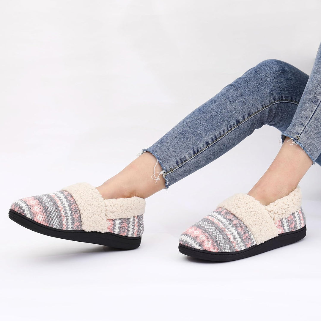 Winter Knitted Slippers - CozyCloud-Black-4 - 5-State of Style