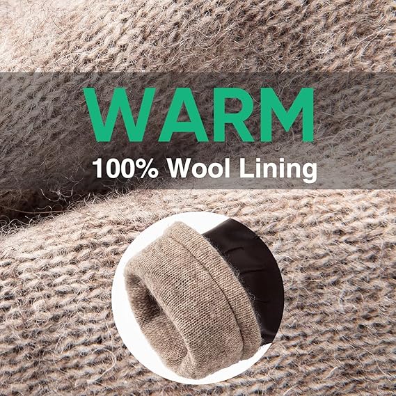 Winter Learning Touchscreen Gloves - TouchLuxe-Black-S-State of Style