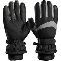 Winter Thermal Fleece Touchscreen Gloves - ThermaTouch-Black-State of Style