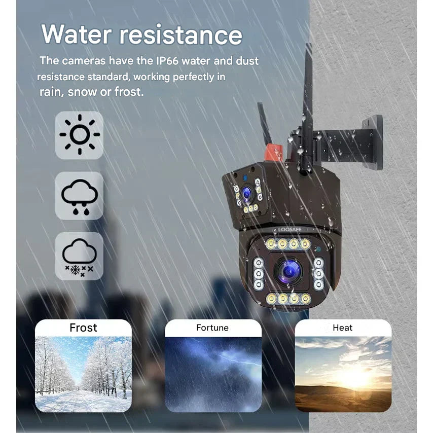 Wireless 4K Security Camera with Solar Panel – DualGuard 4K-4G-State of Style