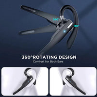 Wireless Bluetooth 5.1 Headset with Dual Mic - RoadMic Pro-State of Style