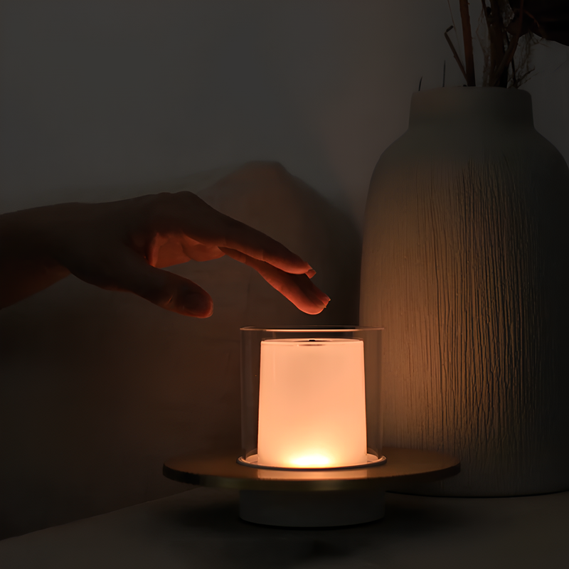 Wireless Candle Lamp - LumiFlame-Gold-State of Style