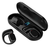 Wireless Earbuds with Open Design - AirBeat Flex-Black-State of Style