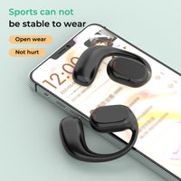 Wireless Earbuds with Open Design - AirBeat Flex-Black-State of Style