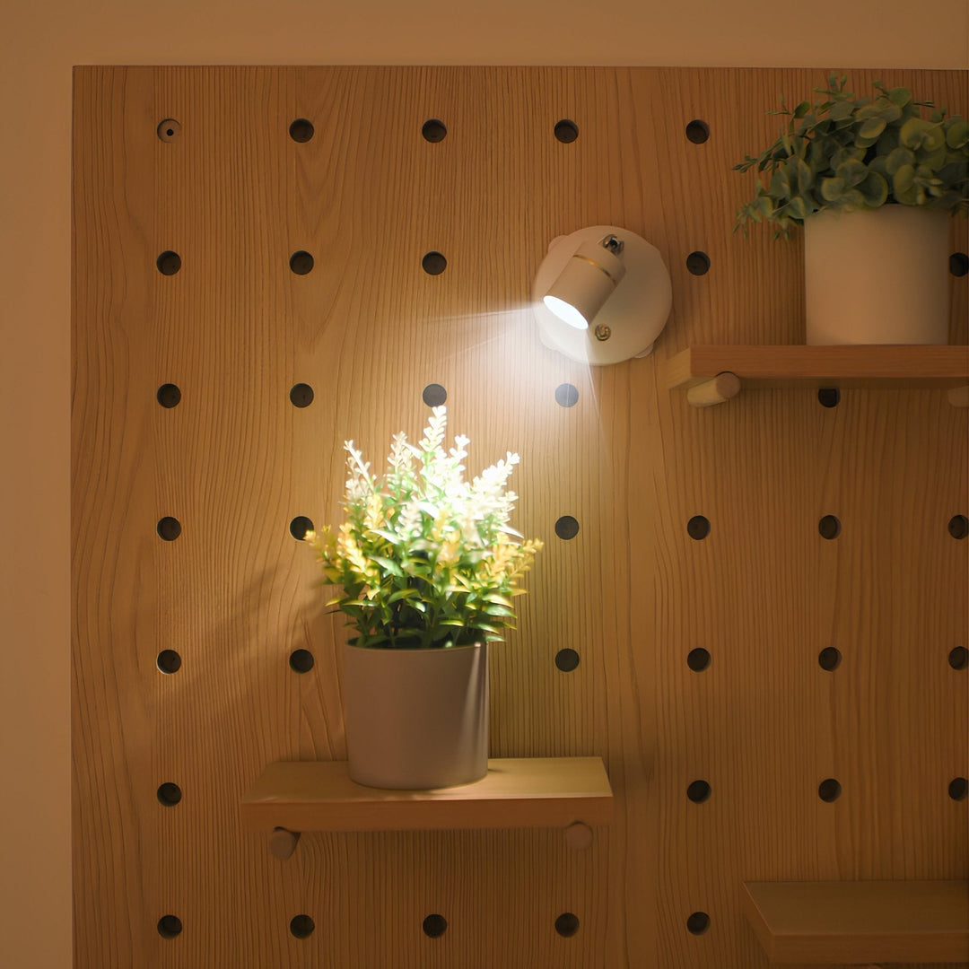 Wireless LED Spotlight - LumaSpot-2-White - AA Batteries-White-State of Style
