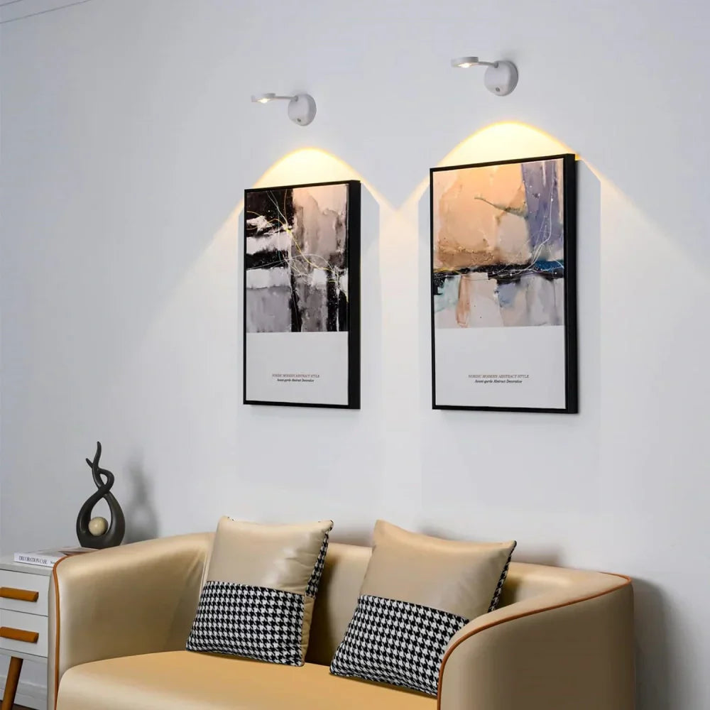 Wireless Motion Sensor Spotlight - LumaFlex-White-Touch Control-State of Style