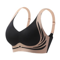 Wireless Push-up Bra – ComfortLift-Black-M(BC)(45-55KG)-State of Style