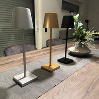 Wireless Rechargeable Table Lamp - Lumière Monsieur-White-State of Style