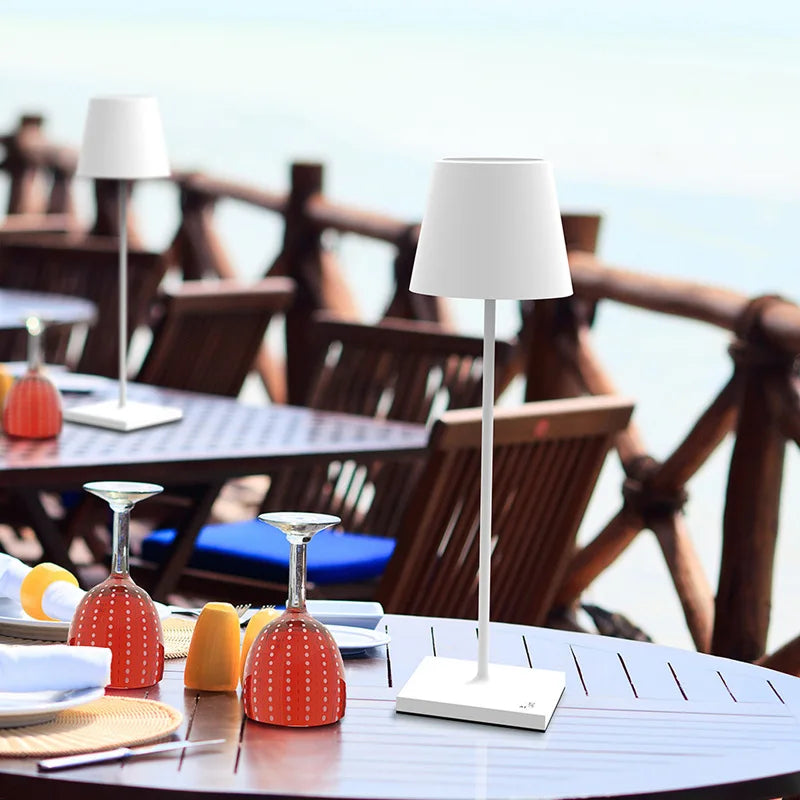 Wireless Rechargeable Table Lamp - Scandiglow-White-State of Style