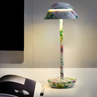 Wireless Rechargeable Table Lamp with LED Lighting – GlowBeam-Violet-State of Style