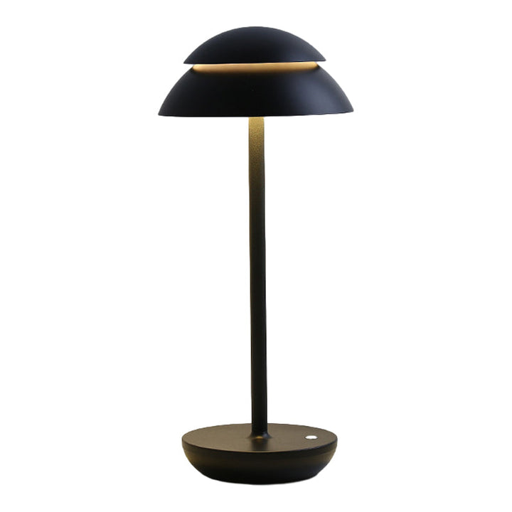 Wireless Rechargeable Table Lamp with LED Lighting – GlowBeam-White-State of Style