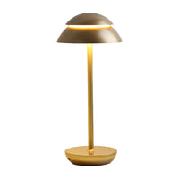 Wireless Rechargeable Table Lamp with LED Lighting – GlowBeam-White-State of Style