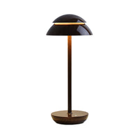 Wireless Rechargeable Table Lamp with LED Lighting – GlowBeam-White-State of Style
