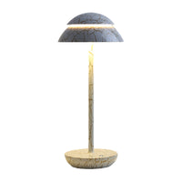 Wireless Rechargeable Table Lamp with LED Lighting – GlowBeam-White-State of Style