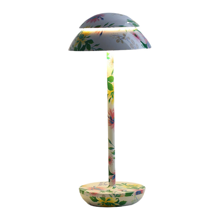 Wireless Rechargeable Table Lamp with LED Lighting – GlowBeam-White-State of Style