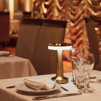 Wireless Retro Table Lamp - LumiBar-Gold-State of Style