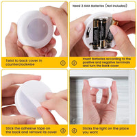 Wireless RGB LED Under Cabinet Lighting - GlowyLed-1 Lamp-State of Style