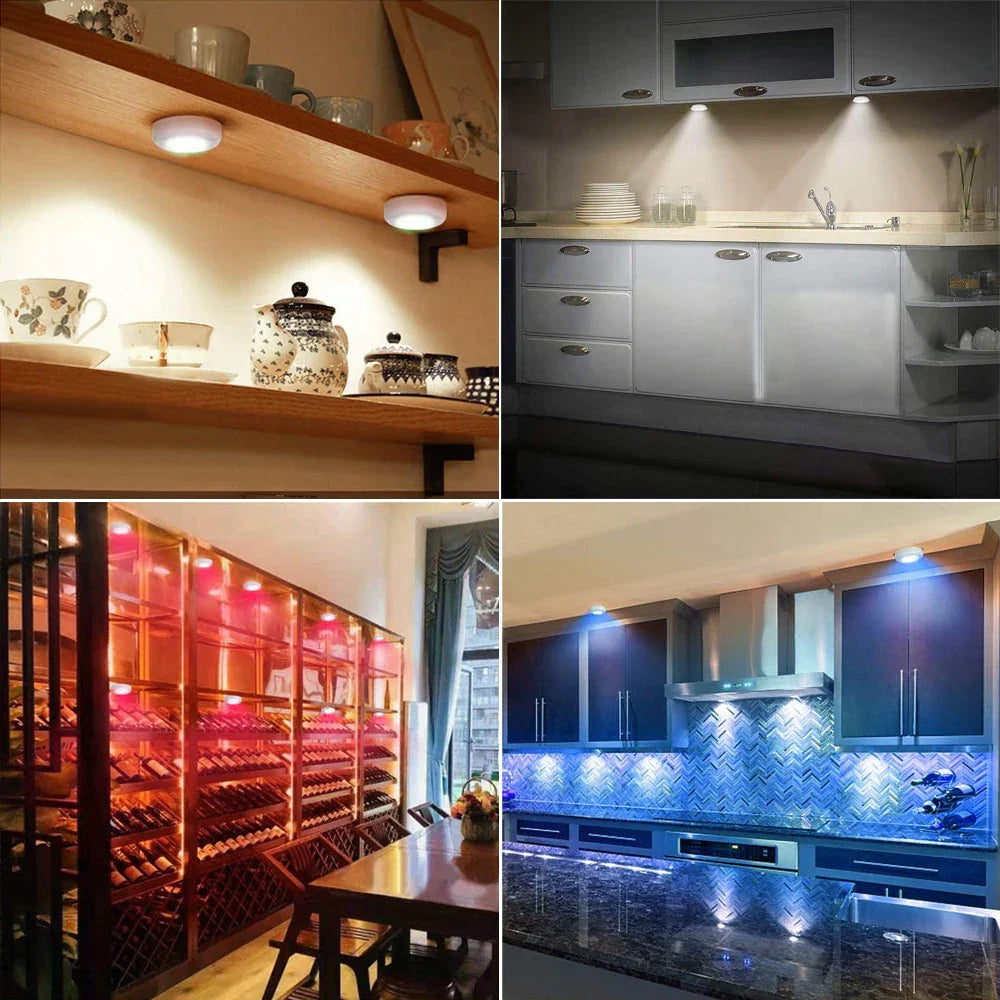 AA OUT OF STOCK Wireless RGB LED Under Cabinet Lighting - GlowyLed-1 Lamp-State of Style