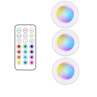 AA OUT OF STOCK Wireless RGB LED Under Cabinet Lighting - GlowyLed-3 lamps-State of Style