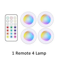Wireless RGB LED Under Cabinet Lighting - GlowyLed-4 Lamps-State of Style