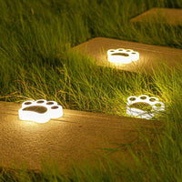 Wireless Solar Footprint Garden Lighting - PawsGlow-Warm white-State of Style
