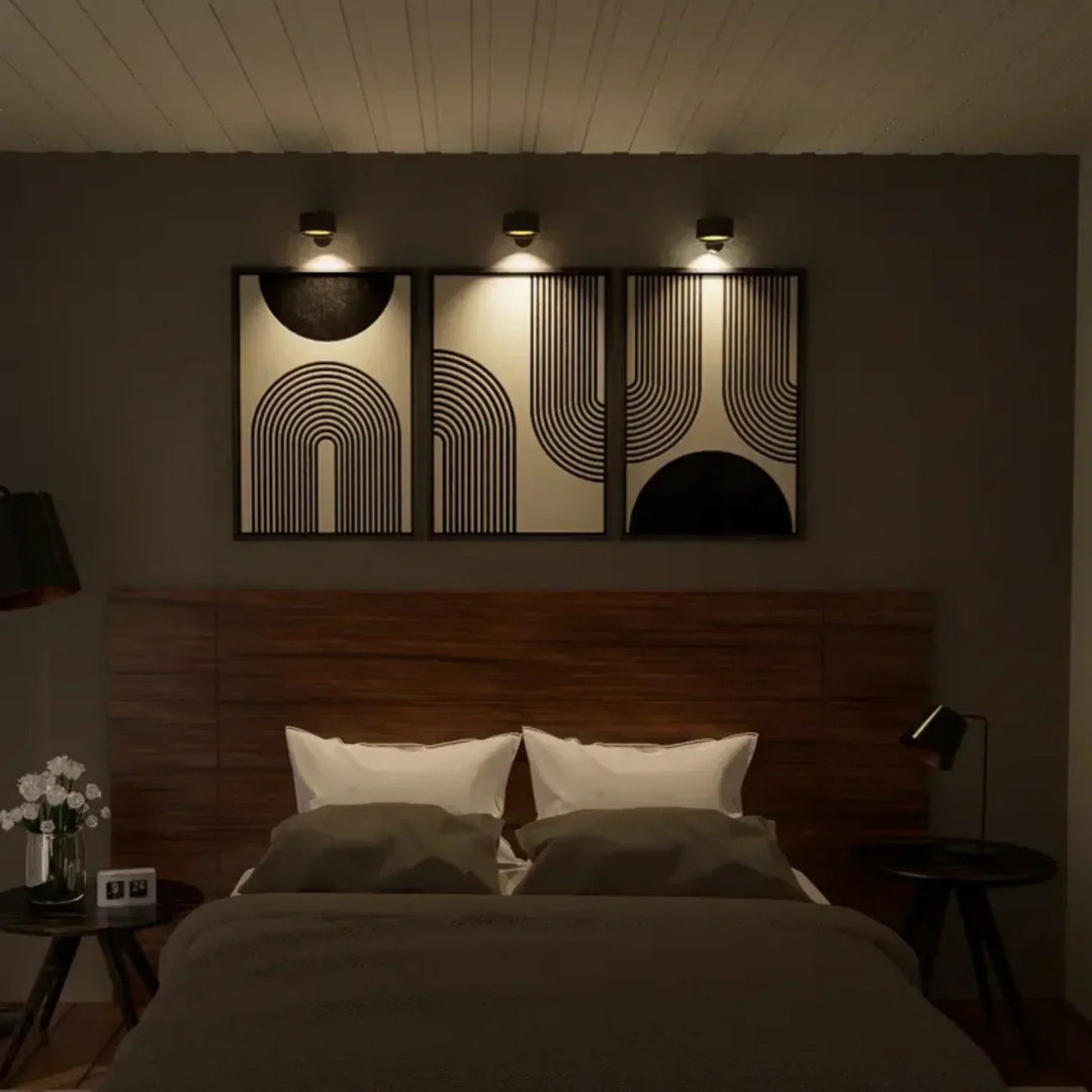 Wireless Wall Lamp - FlexiGlow-White-Touch Control-State of Style