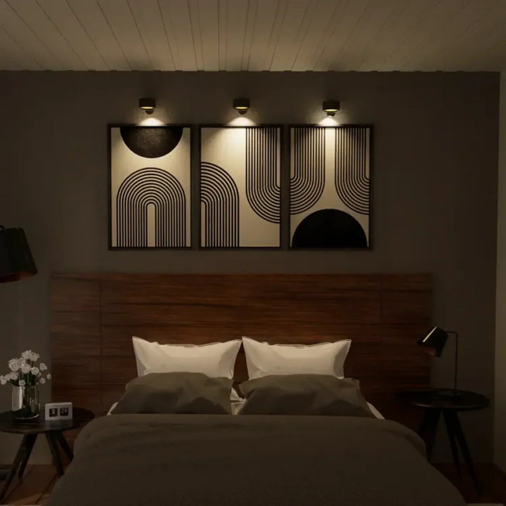 Wireless Wall Lamp - FlexiGlow-White-Touch Control-State of Style
